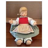 Berta Hummel Doll, 5x4.5"