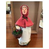 Byersï¿½ Choice Caroler, colonial girl, 9.5"H