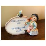 Goebel Hummel Merry Wanderer Dealer plague, 6x4"