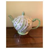 Ellgreave Wood & Sons teapot, 9x6"