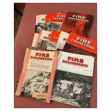 15+ Fire Engineering magazines, 50s & 60s
