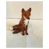 Beswick sitting fox bone china 2.5"h
