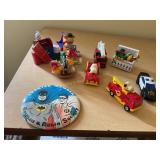 Vtg Aviva Die cast Snoopy vehicles, Matchbox etc