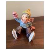 Goebel Hummel figurine, Skate in Stride, 3"H
