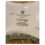 Coalport Carriage England bone China 3 1/2"
