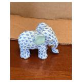 Herend Hungary elephant figurine, 2.25"W