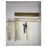 Sheaffer's demonstrator cartridge fountain pen NIB