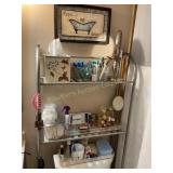 Bathroom storage rack **no contents **24' x 61' x