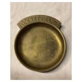 Brass  pocket change dish 5' dia