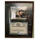 Western Maryland Railroad photo 17' x 21'