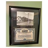 Western Maryland Railroad photo 17' x 21'