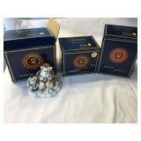3 Boyd's Bears figurines - Felicia Angelpuss &