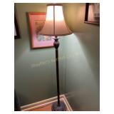 Floor lamp, metal, working, 59' tall