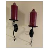 Walls sconces 11' tall & sign  9 1/2' x 36'