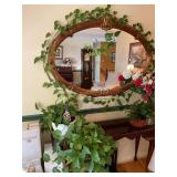 Mirror wood/ plastic frame?  50' x 36'.W/ 2