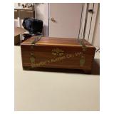 Cedar chest  jewelry box 10' x 4' x 6 1/2'