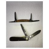 2 Pocket Knives- M. Klein & Sons Chicago 2.5'
