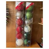 Ashland 12 large Christmas balls 6' dia