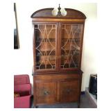 1pc. China cabinet , glass doors,17'x36'x74'