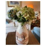 Ceramic jug/ vase 16" tall