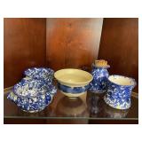 Stoneware mug, soup bowls, bowl etc, 4.5" tallest