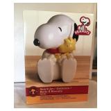Peanuts Snack jar, 11"H, NIB