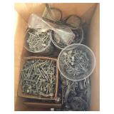 Misc. Nails,pipe rings,safety glasses, etc
