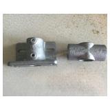 2 Kee Klamp galvanized pipe fittings - base