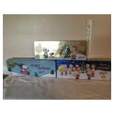 3 Whitman, Peanuts sealed choc tins, 12x4"
