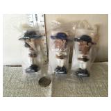 3 Post cereal bobble heads- Mike Piazza,