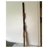 All Metal pop gun, shows wear, 22"H