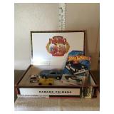 4 Misc. toy cars, metal/plastic, Hot Wheels, e