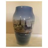 Royal Copenhagen Denmark vase #4571, 6" tall