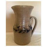 Salmon Falls ? Stoneware pitcher 9"tall