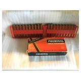 18 Rds & 2 brass casings - 35 REM, 200gr.,sp