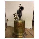 Otto Bernï¿½s co., blow torch, 9.5" tall