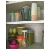 Vintage Tupperware, etc.