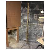 Metal coat rack 72" tall, no shipping