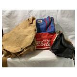5 satchels/ totes, Coca- Cola, Boy Scouts of
