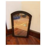 Mirror Walnut frame? 17" x 27ï¿½.
