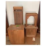 Black walnut wood clock kit, not finished-