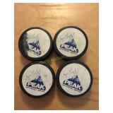 4 Wayne Gretzky 1999 Peak Antifreeze promo pucks