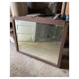 Mirror wood frame 43" x 35ï¿½