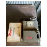 Latham electric punch card time clock & timecards