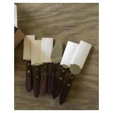 6 Hickory Farms cheese spreaders