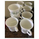 16 Misc. Corning ware coffee mugs - callaway