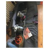 Burton snowboard asym air #6 w/manual & softsided