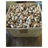 Large collection of wine corks, mostly used