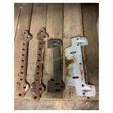 Sink brackets, 14" longest