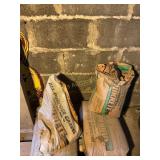 1+  bag Quikrete medium sand & 1+ all purpose